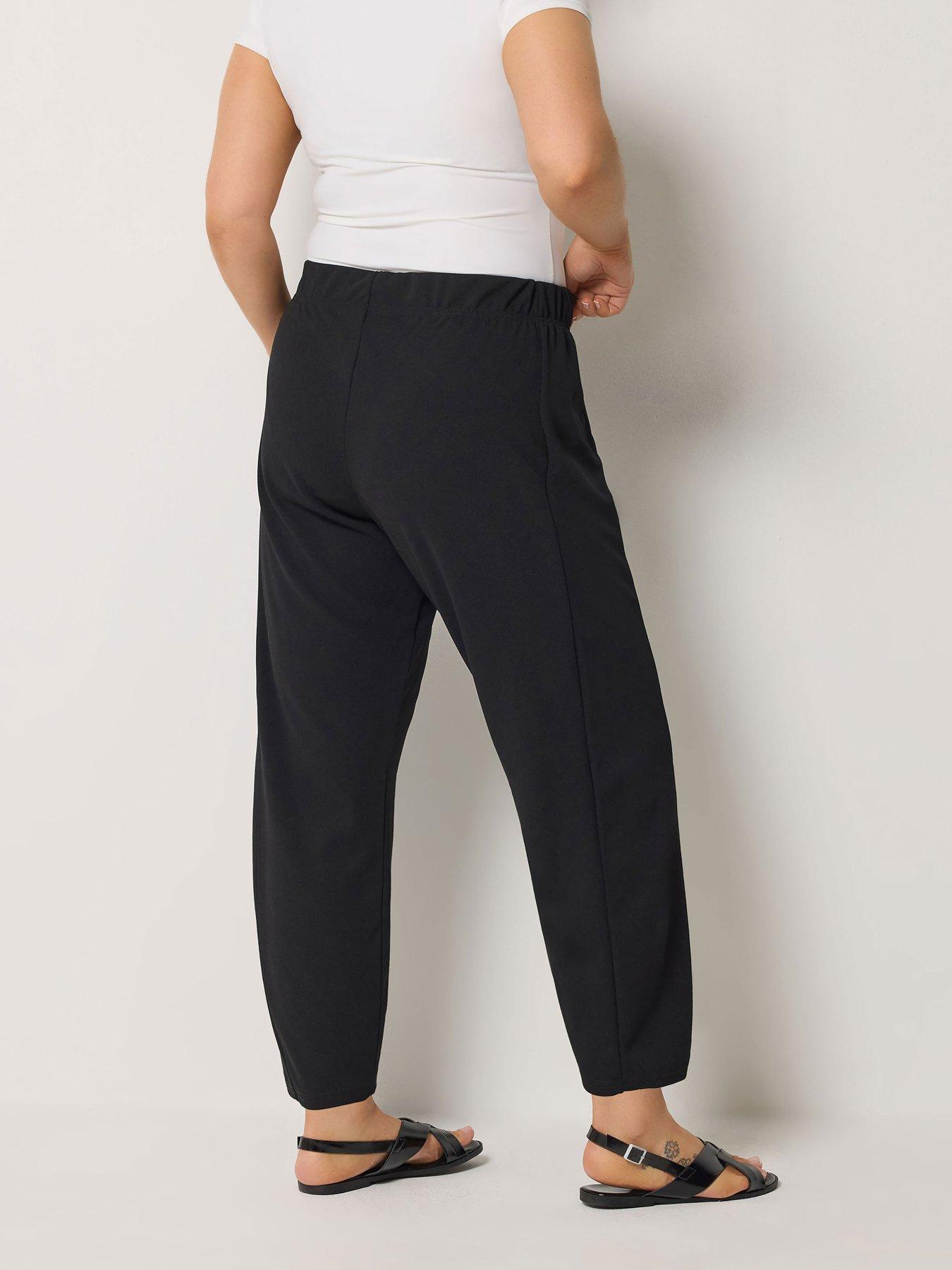 Image 2 of 5 of Yours Curve Barrel Trouser