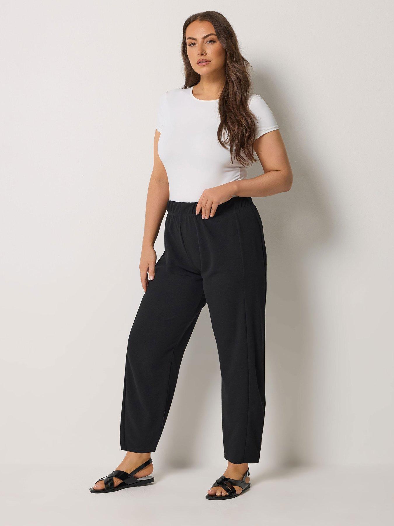 Image 3 of 5 of Yours Curve Barrel Trouser