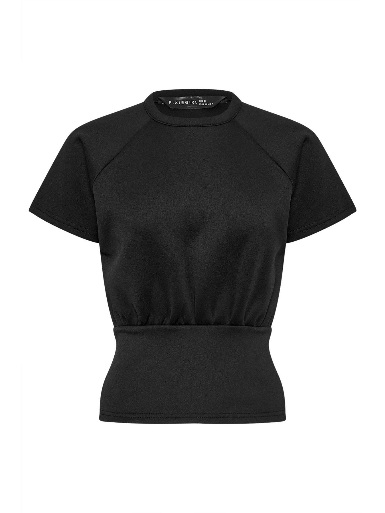 Image 5 of 5 of PixieGirl Petite Scuba Raglan Top
