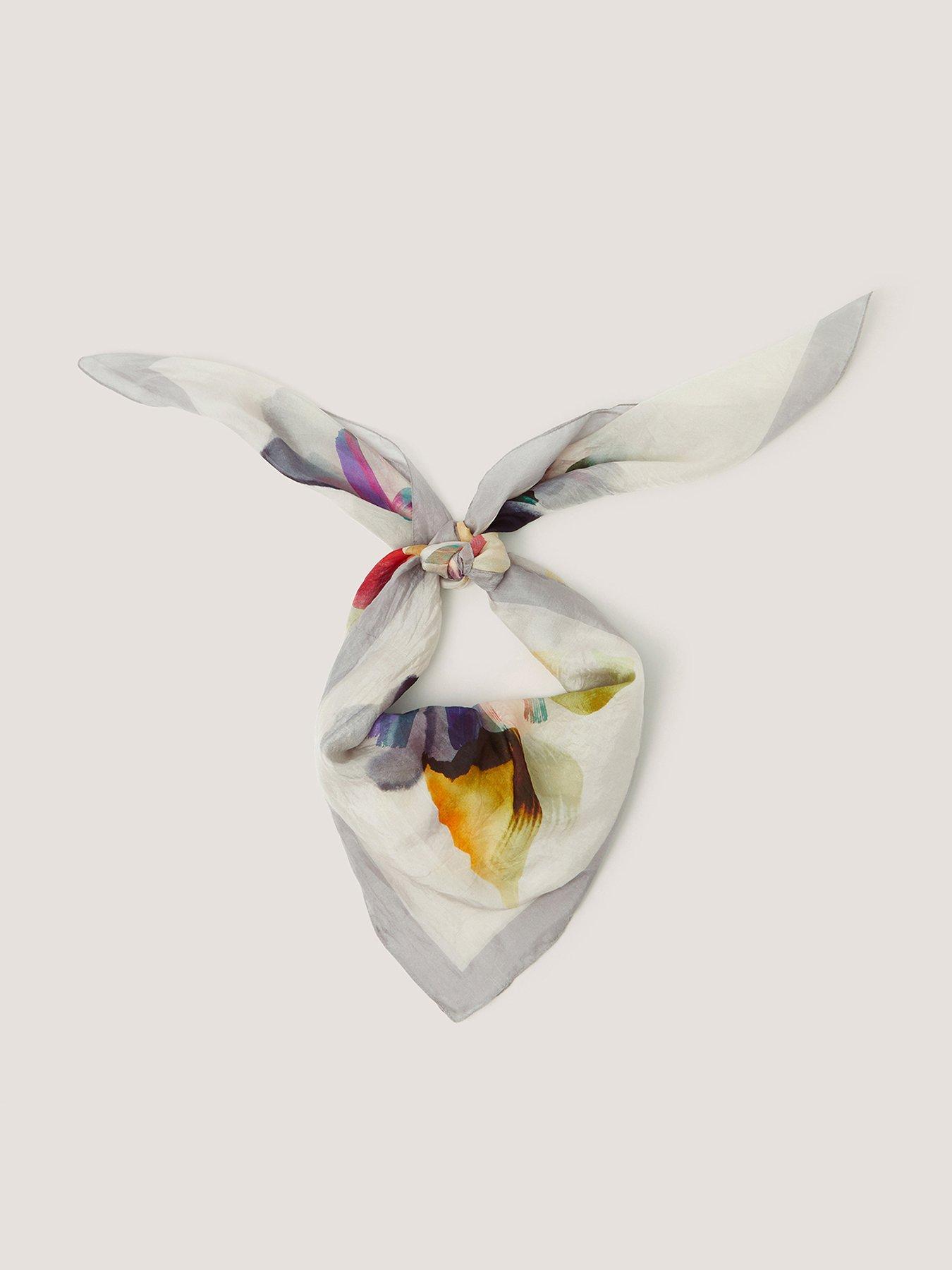 Monsoon Aimee Lou Large Silk Scarf
