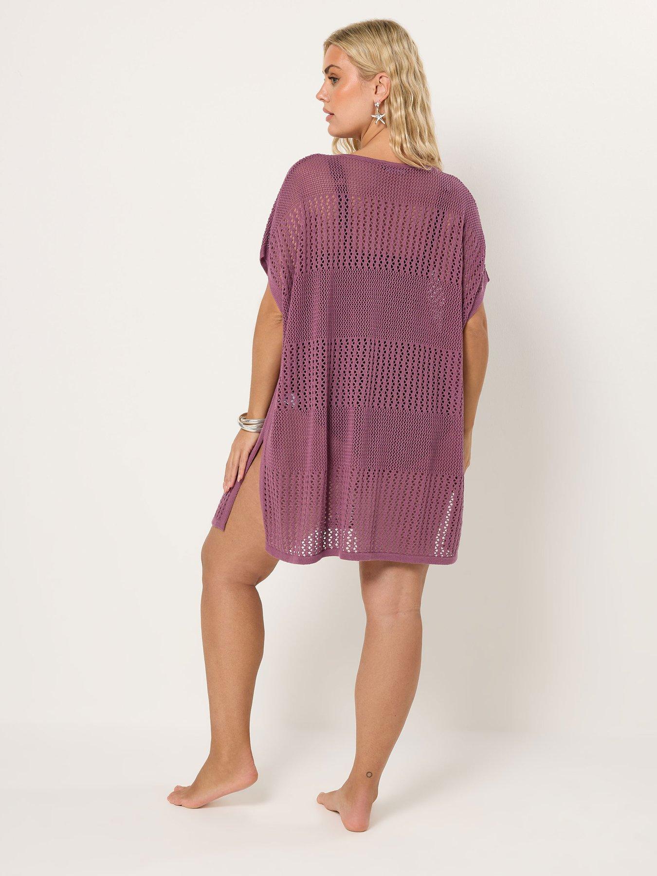 stillFront image of yours-curve-crochet-throw-on-cover-up