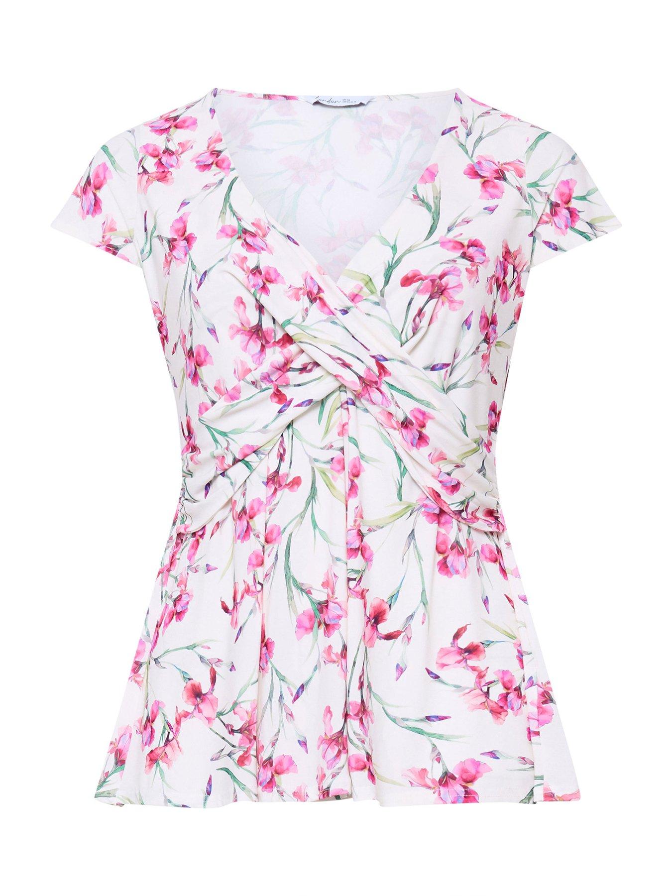  image of yours-curve-floral-wrap-front-top-white