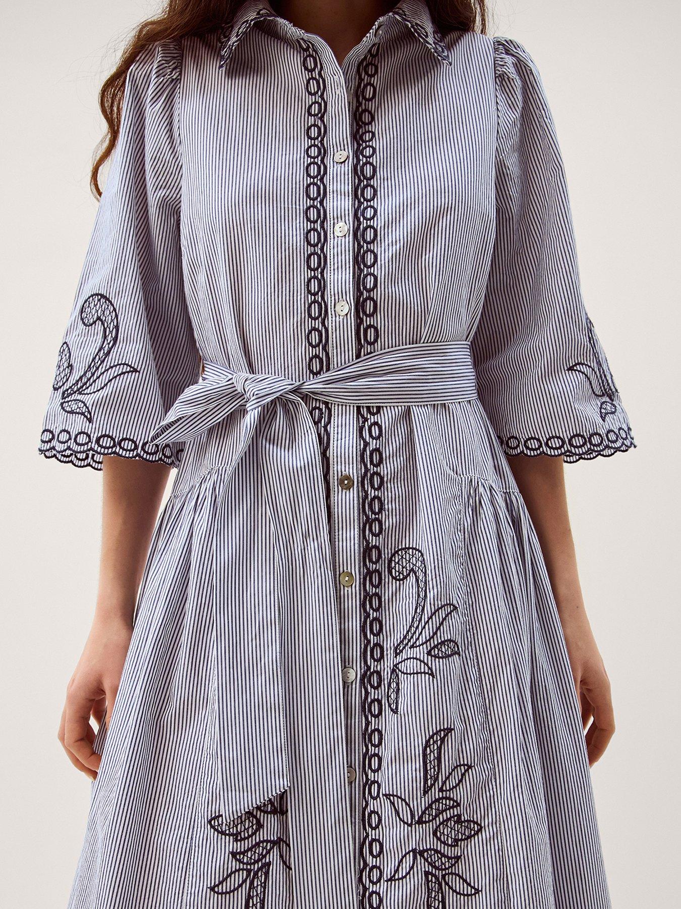  image of monsoon-kirsty-emb-dress