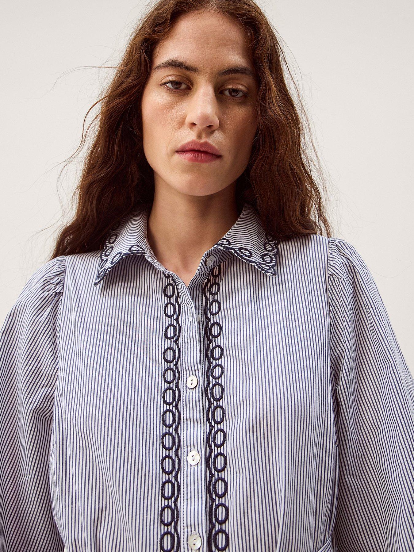  image of monsoon-kirsty-emb-dress