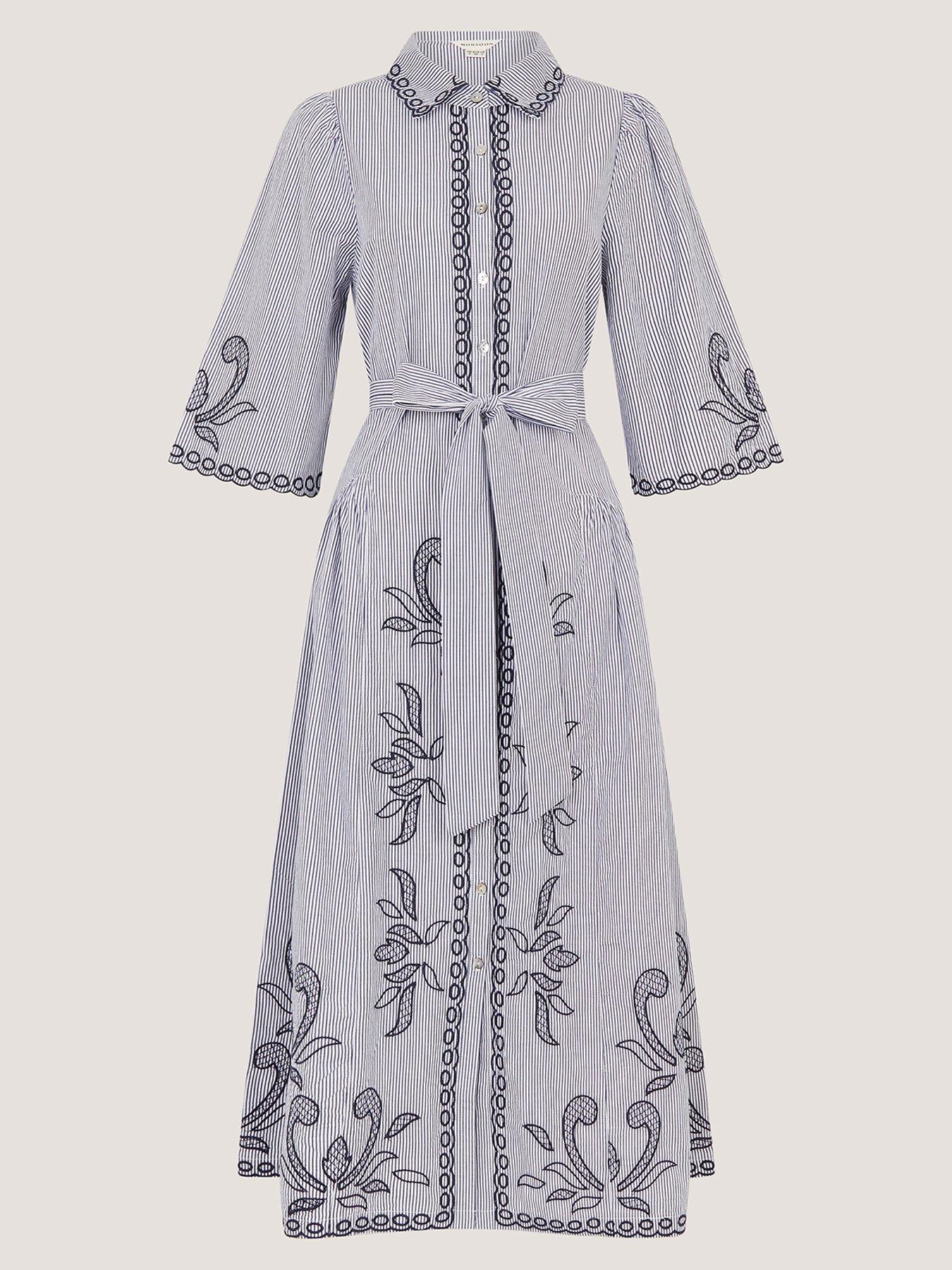 green emerald velvet dress Monsoon Embroidered Shift Mini Dress  White Chocolate Couture