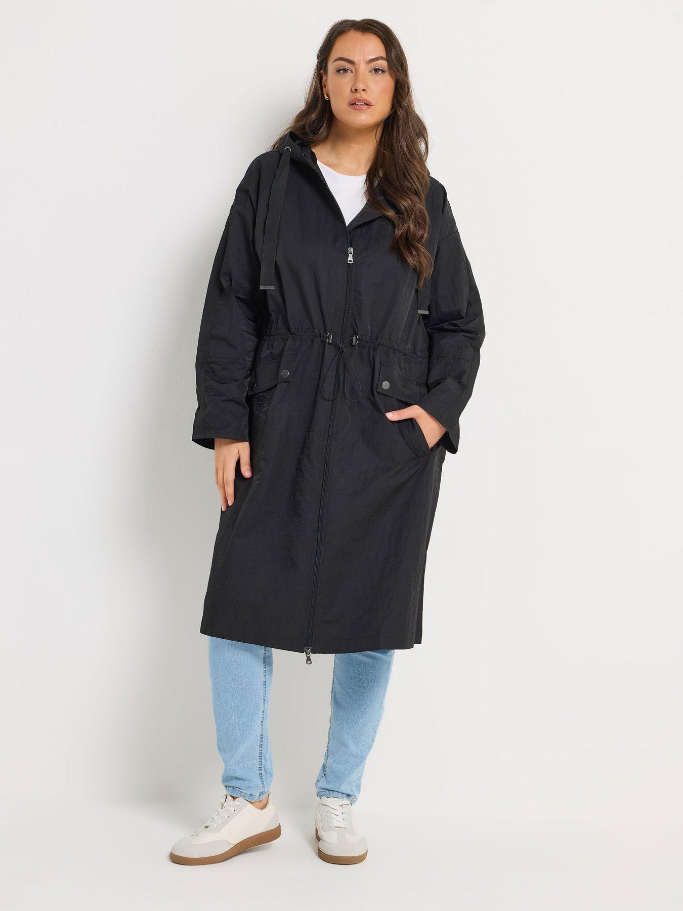 Image 3 of 4 of Yours Curve Longline Parka