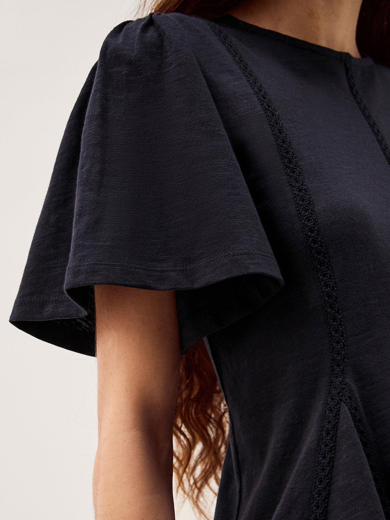 Image 4 of 5 of Monsoon Tate Trim T Shirt