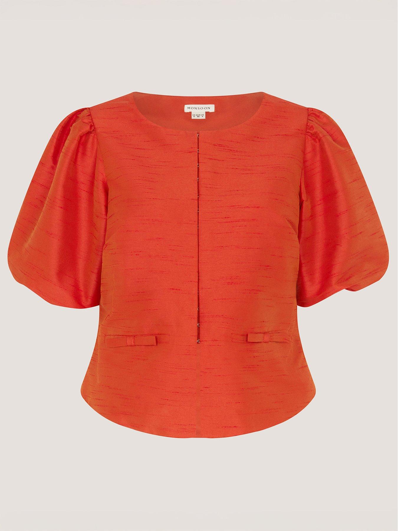  image of monsoon-mila-dupion-jacket