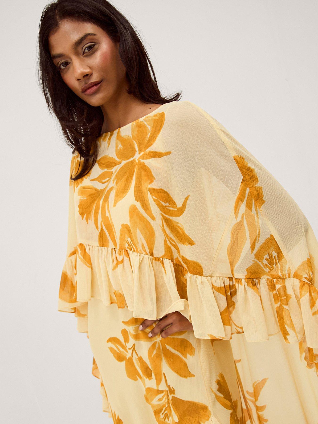  image of monsoon-joanna-cape-dress