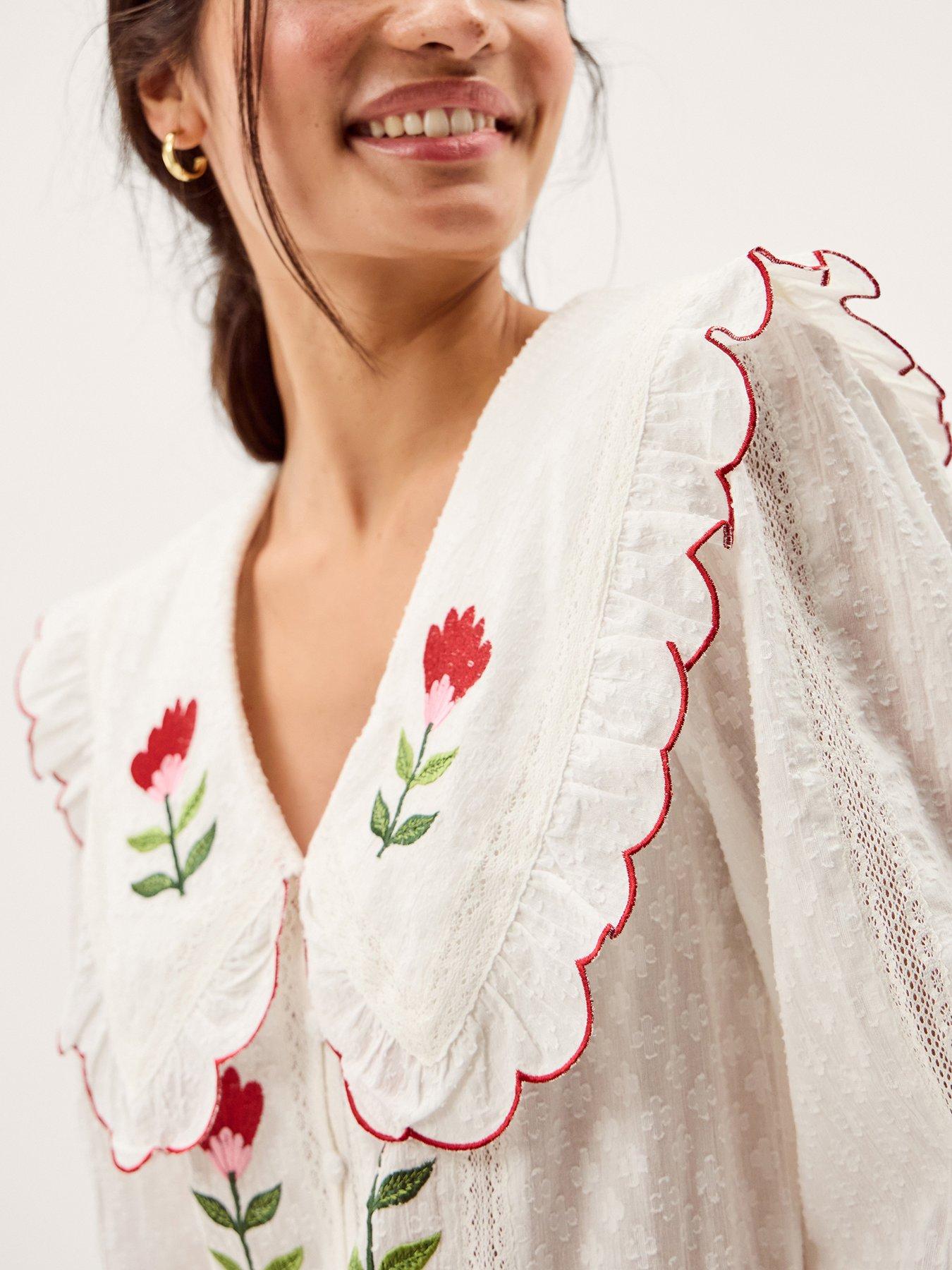  image of monsoon-talia-tulip-embroidered-top-white
