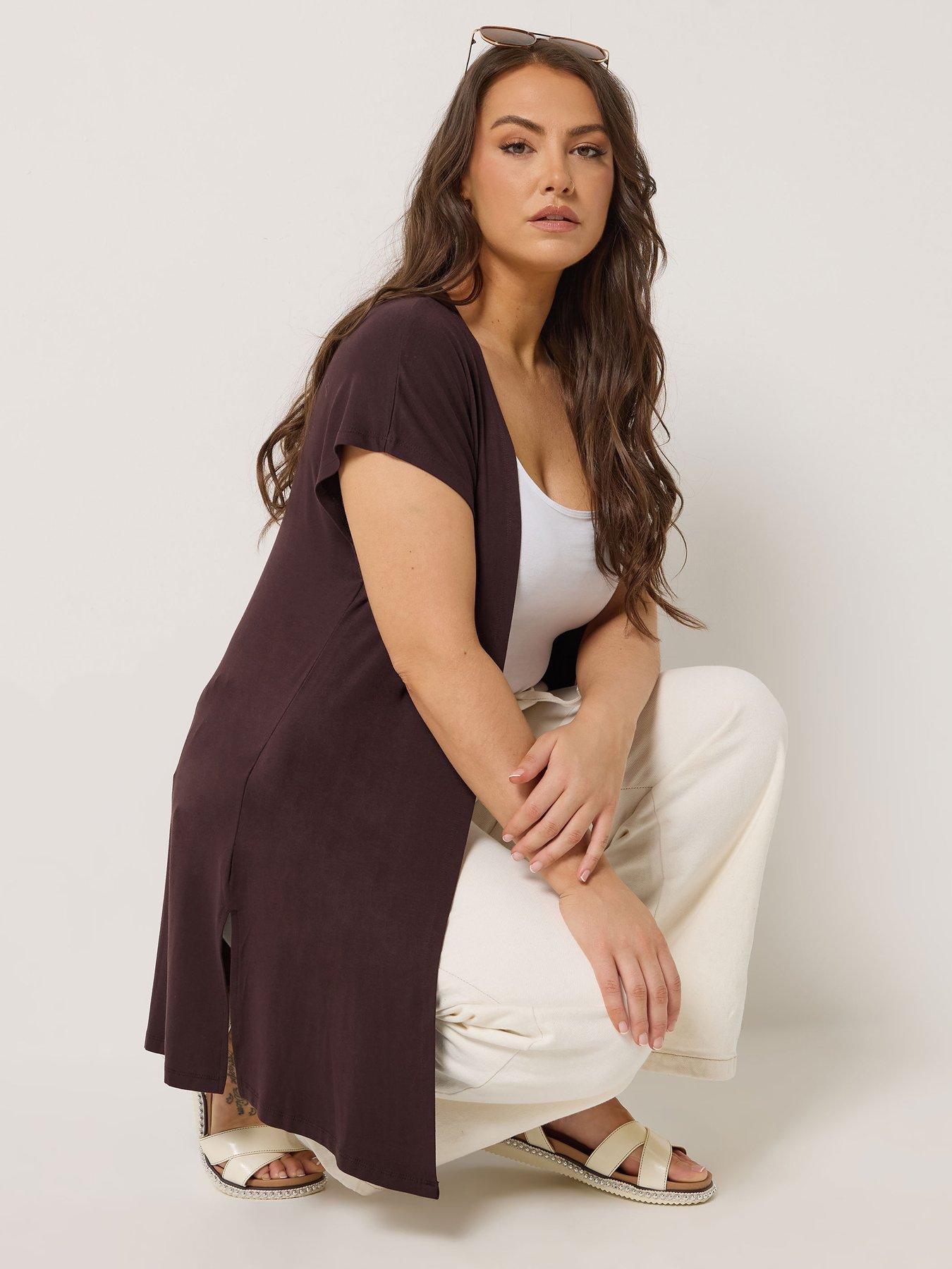 Yours Curve Grown On Cover Up - Brown