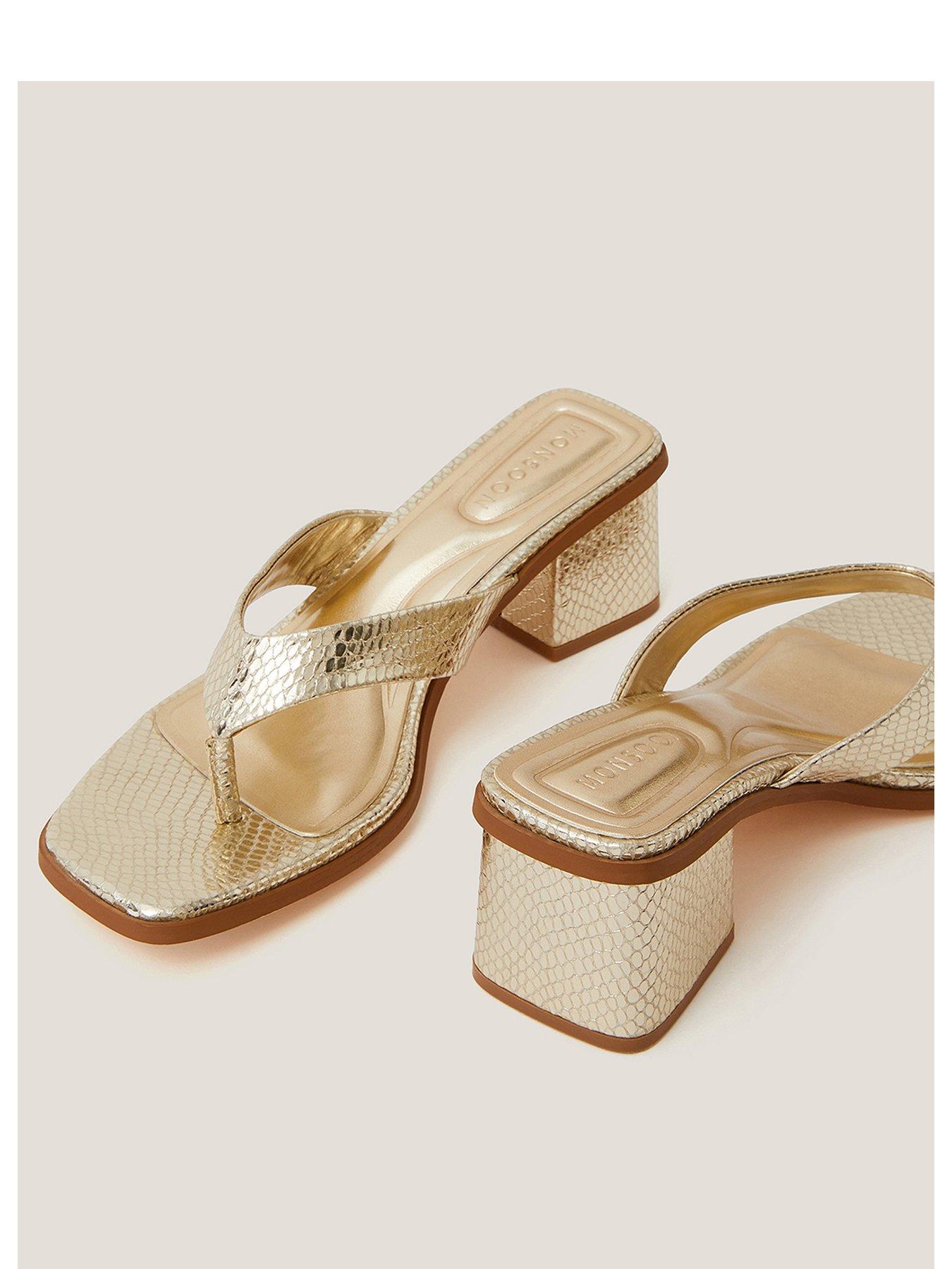 Image 2 of 3 of Monsoon Tilly Toe Post Mule