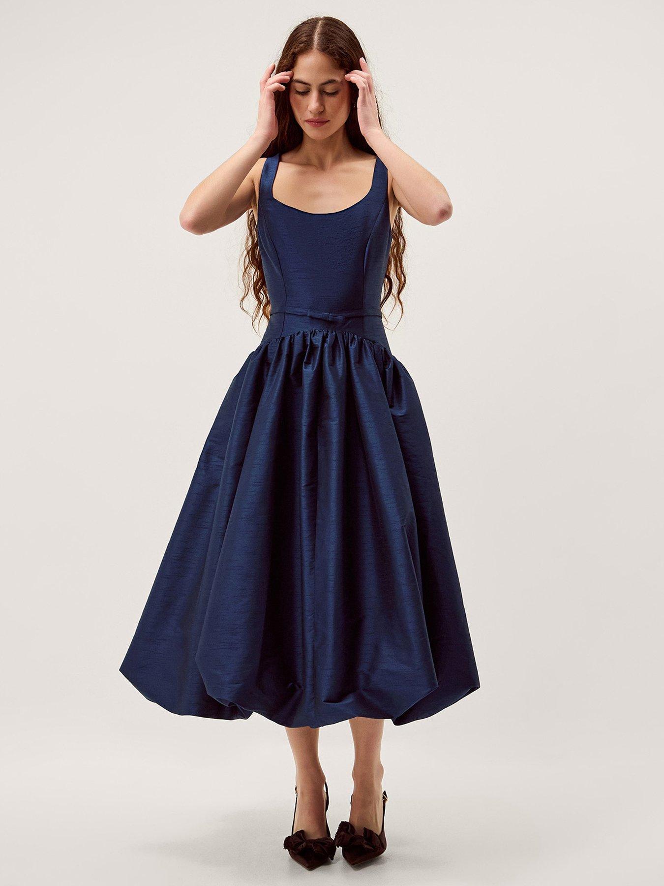 Monsoon Mila Dupion Dress