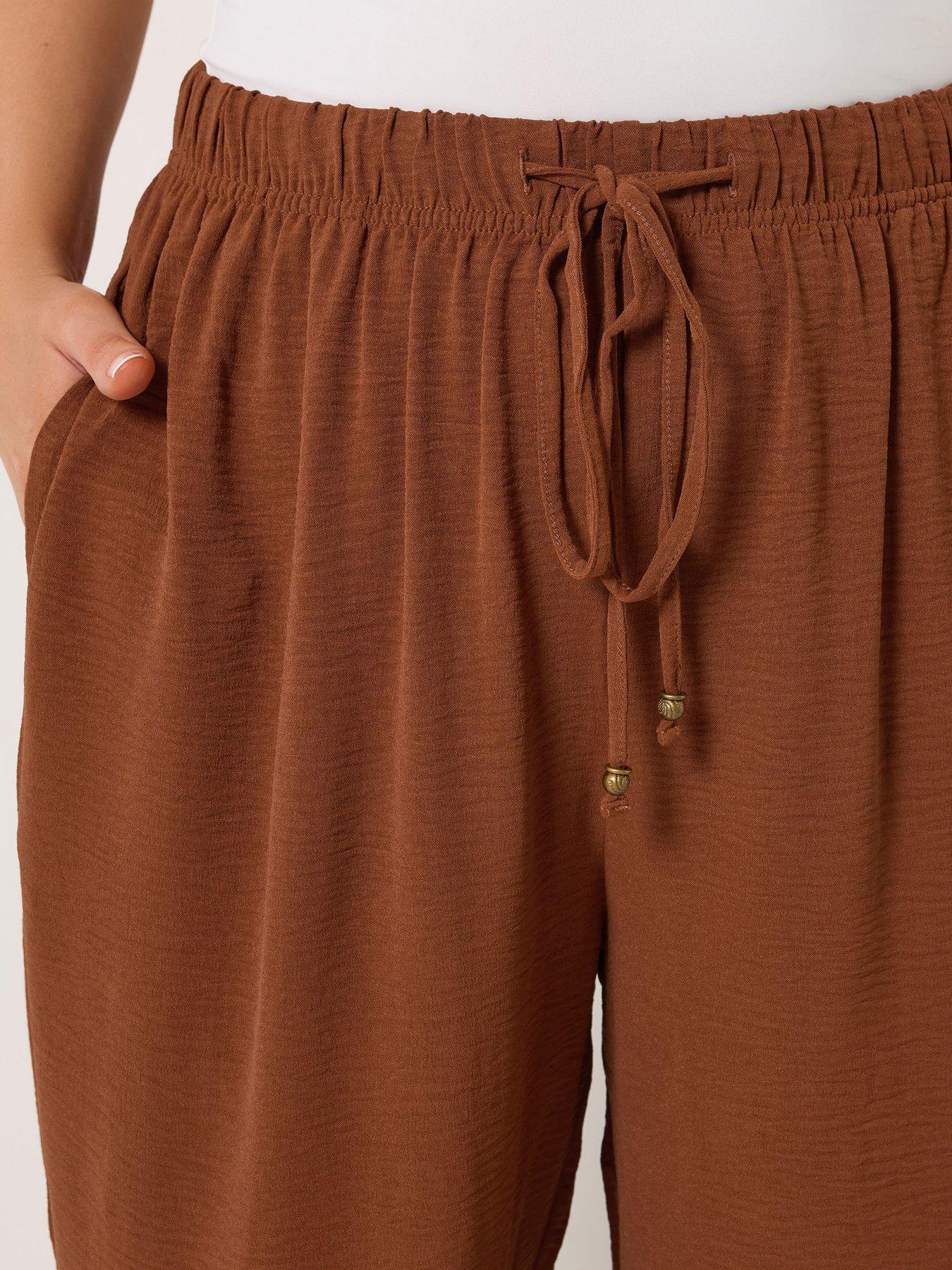  image of yours-curve-washed-twill-culotte