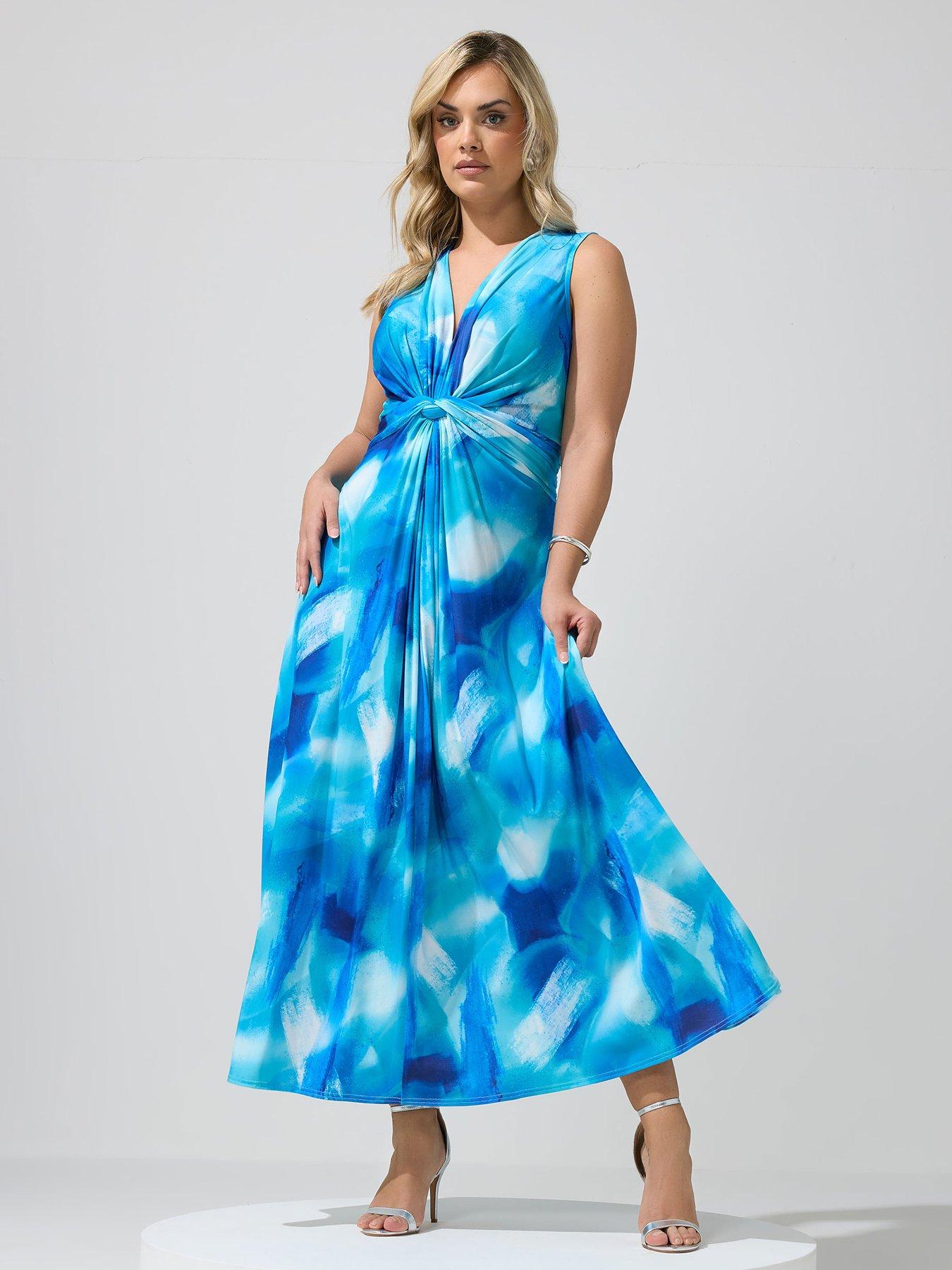 Yours Curve Abstract Ity Knot Dress