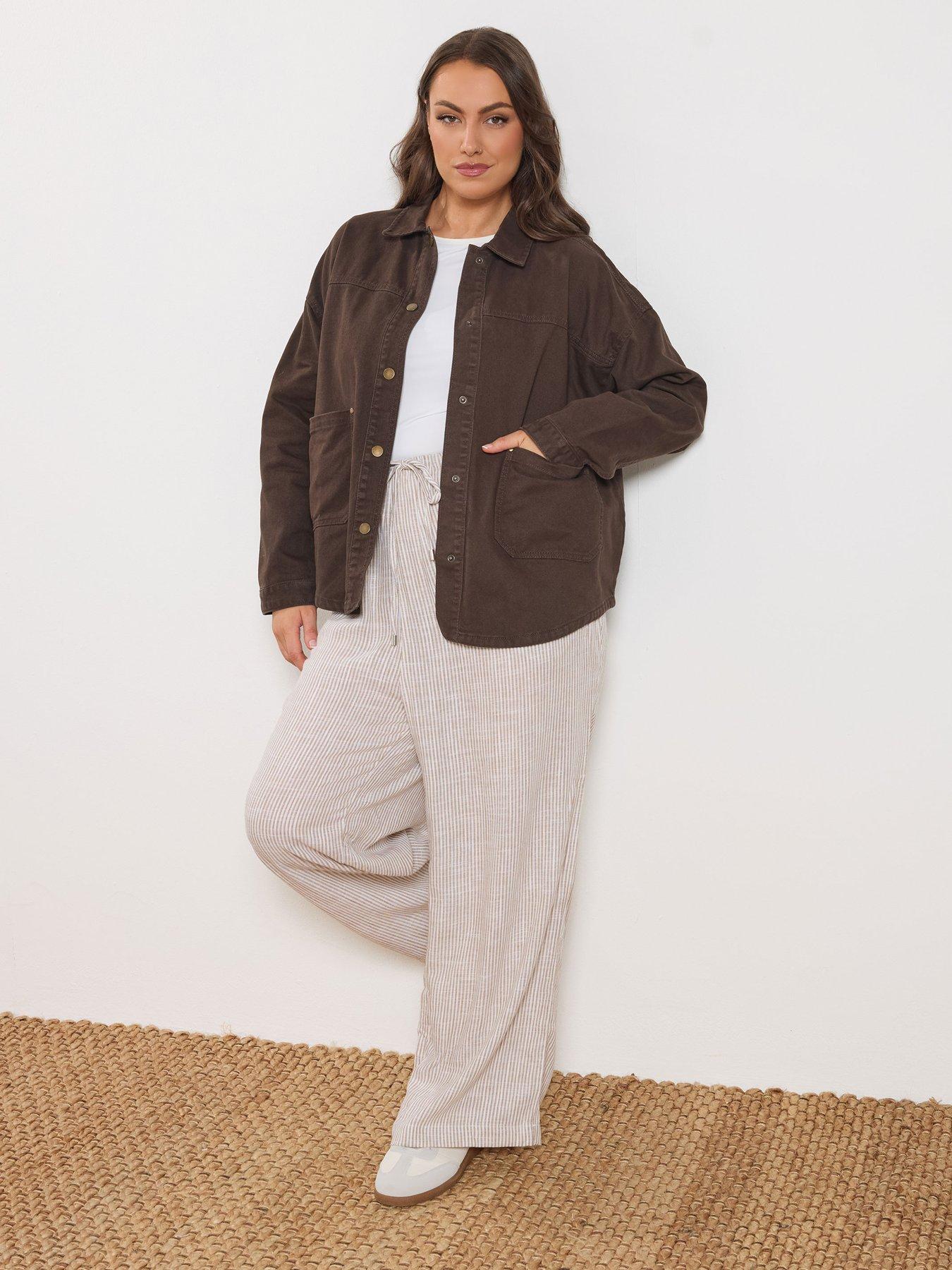  image of yours-curve-denim-shacket