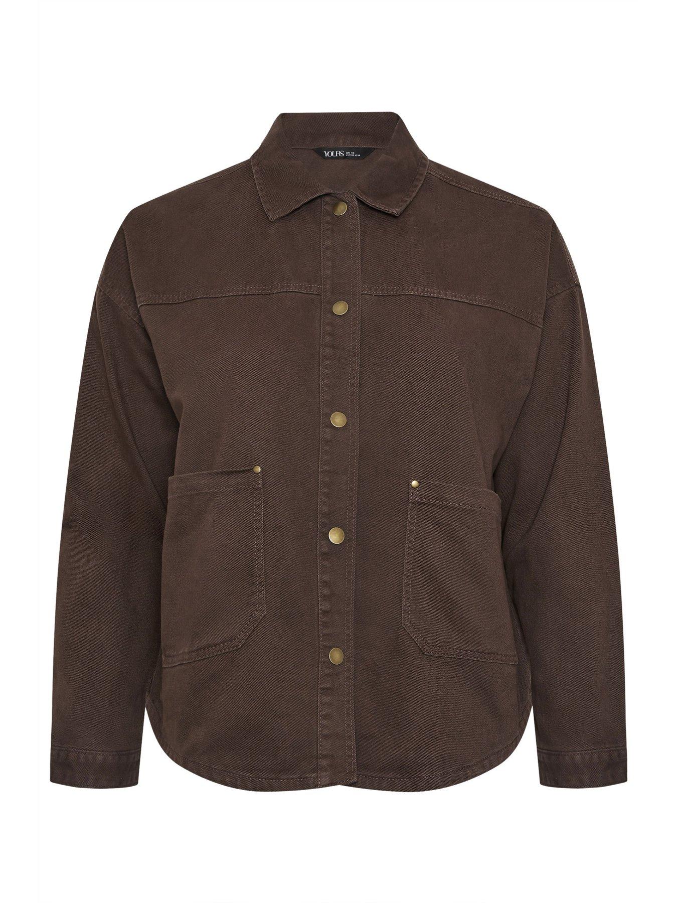  image of yours-curve-denim-shacket