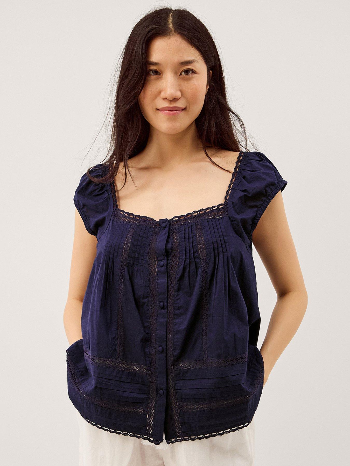 Monsoon Olivia Cotton Top