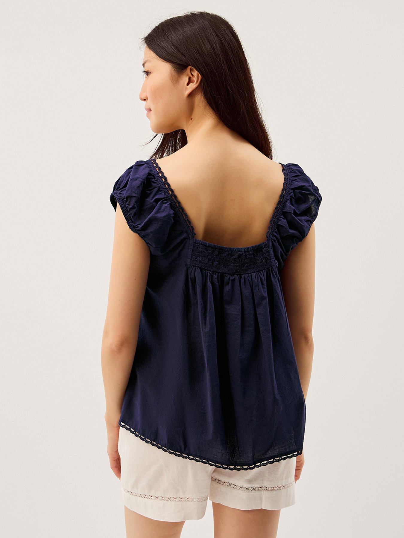 stillFront image of monsoon-olivia-cotton-top