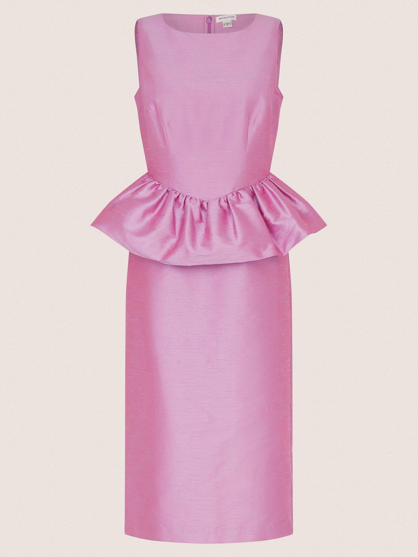  image of monsoon-dahlia-shift-dress-purple