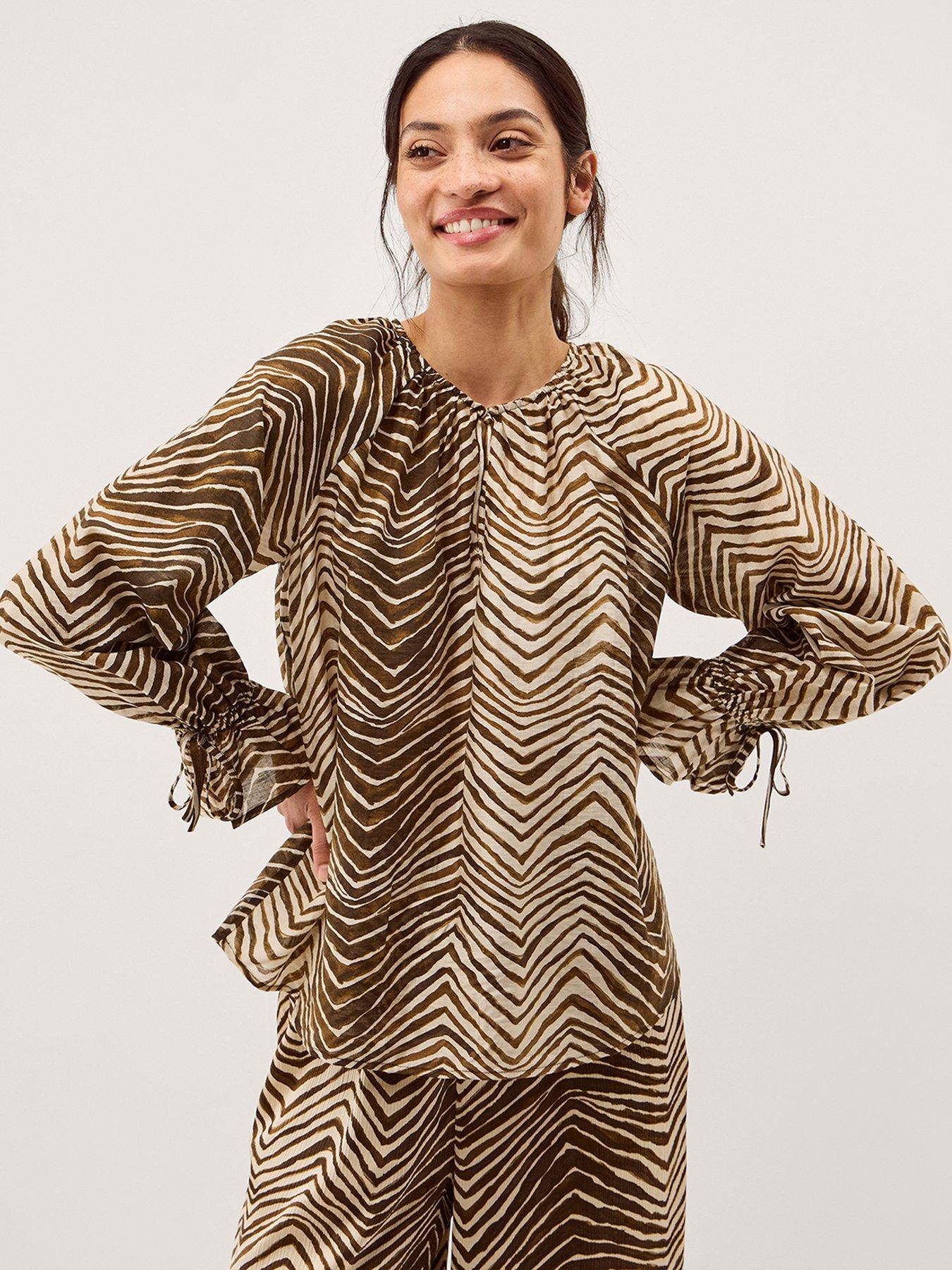 Image 1 of 5 of Monsoon Pippa Animal Top