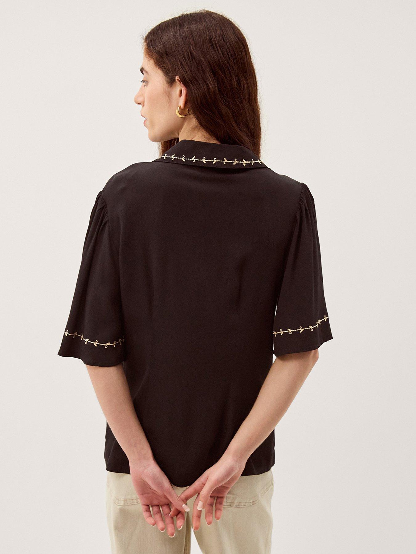 Image 2 of 6 of Monsoon Wren Emb Shirt
