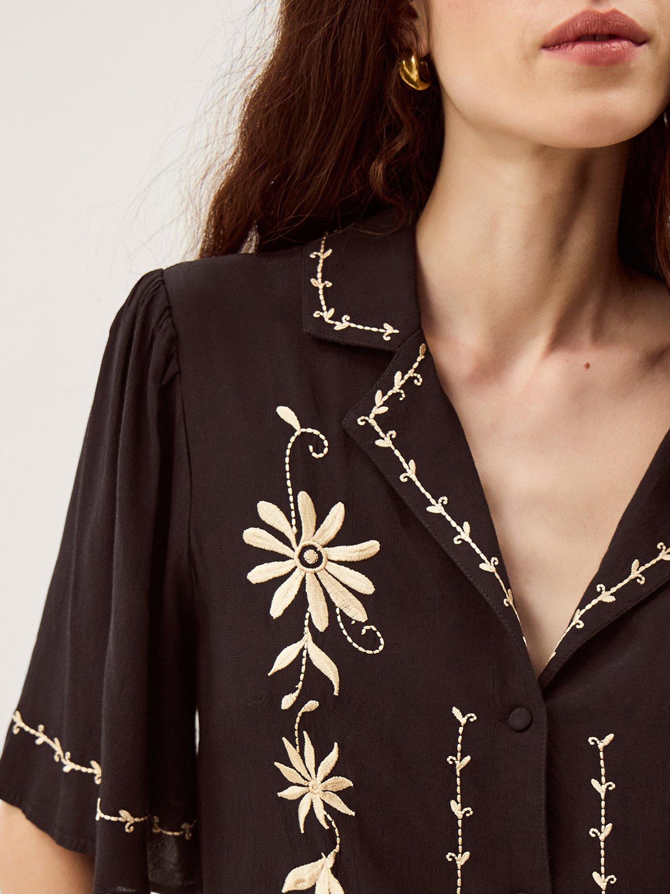 Image 5 of 6 of Monsoon Wren Emb Shirt