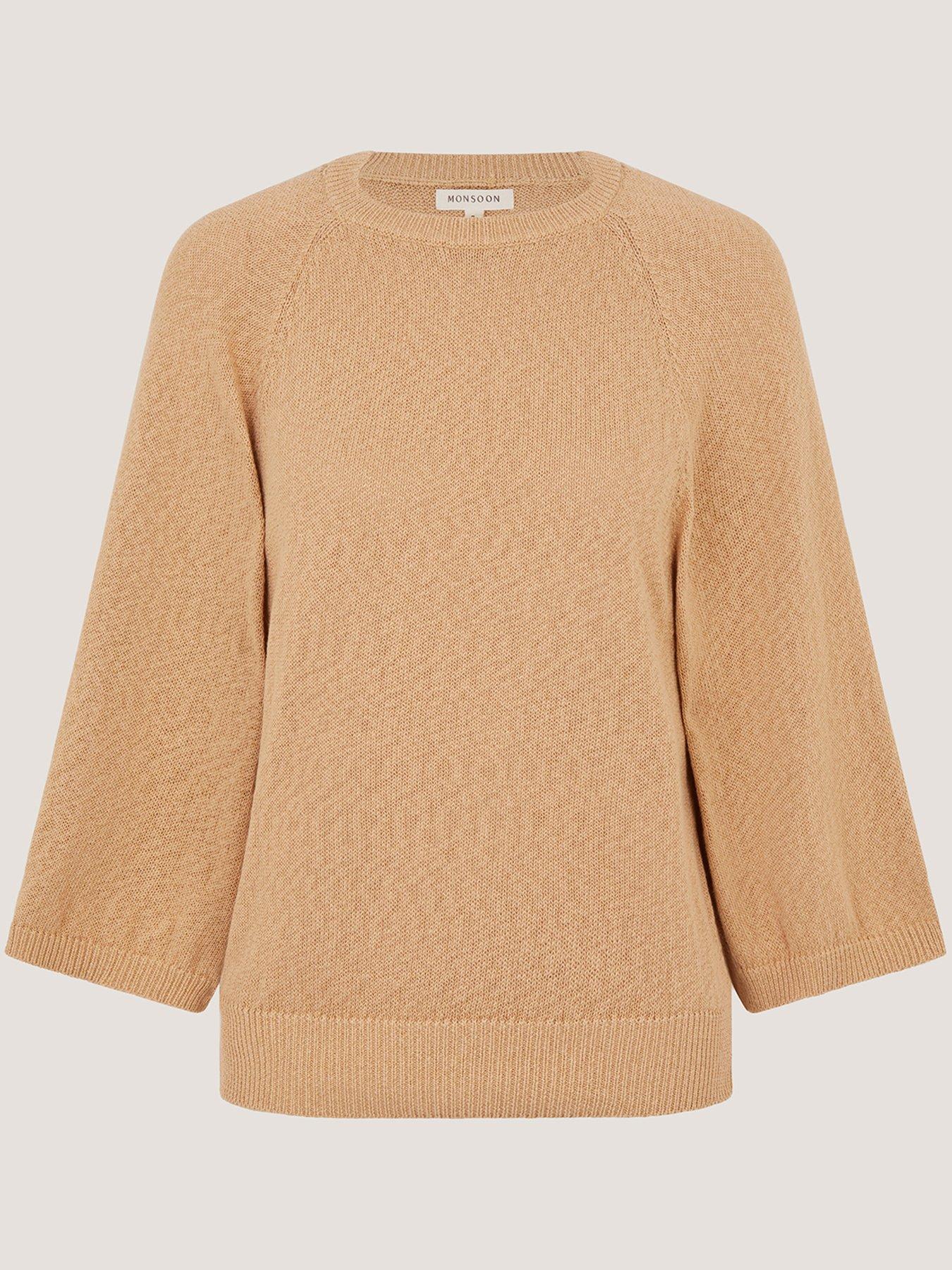 Image 5 of 5 of Monsoon Codie Cotton Jumper - Brown