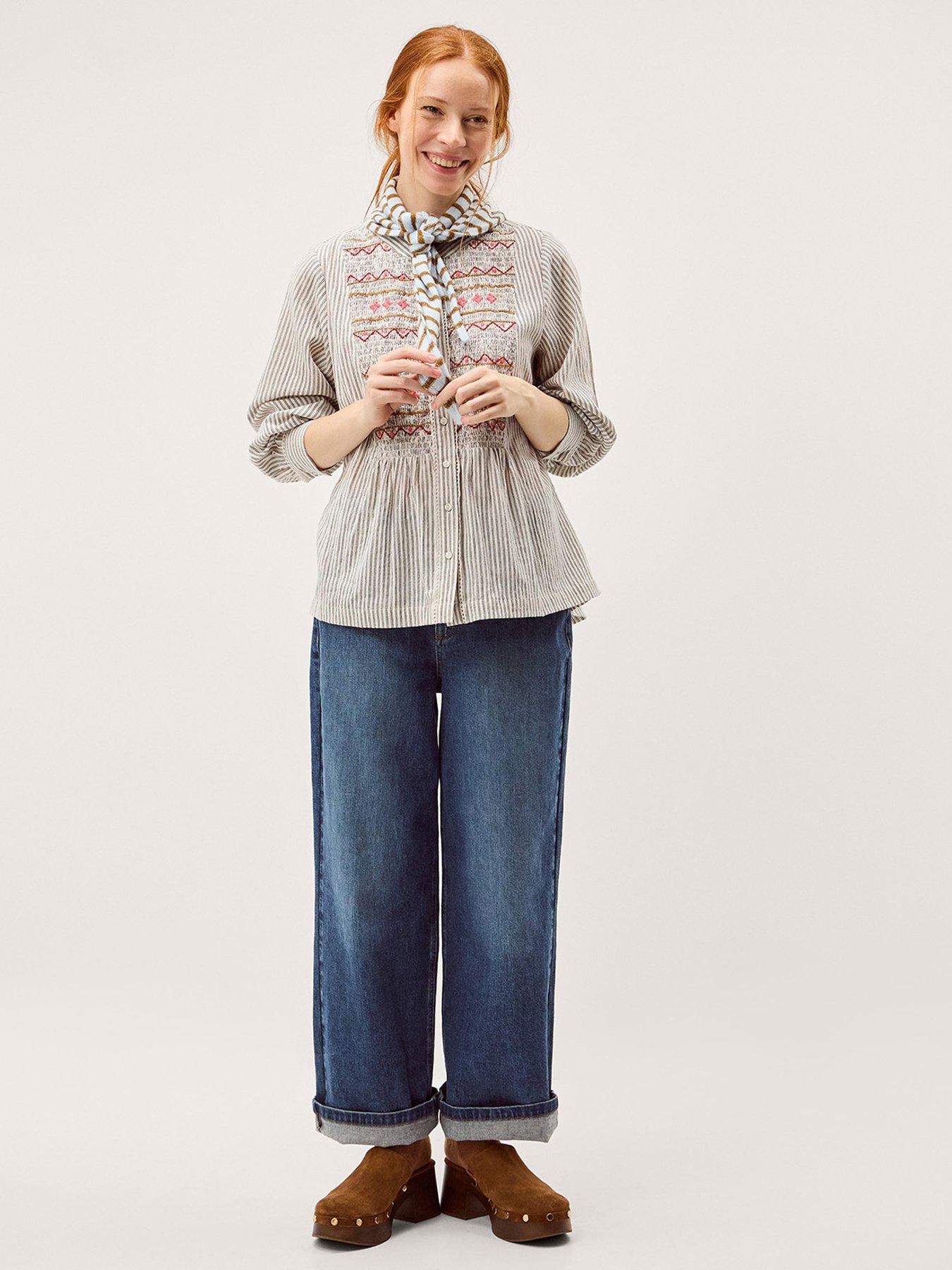 Image 3 of 4 of Monsoon Hettie Stripe Shirt