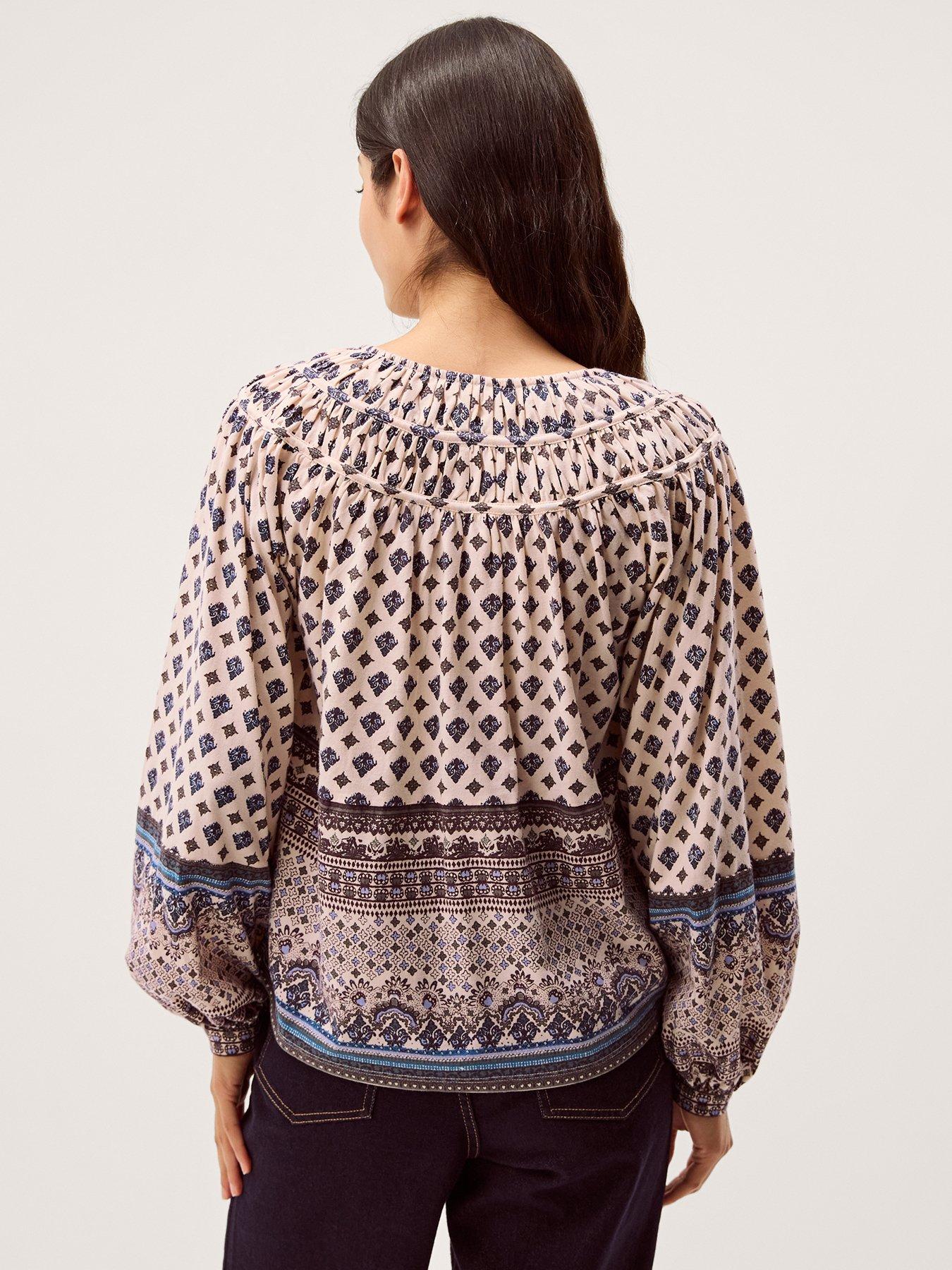 stillFront image of monsoon-hern-heritage-jersey-top-cream