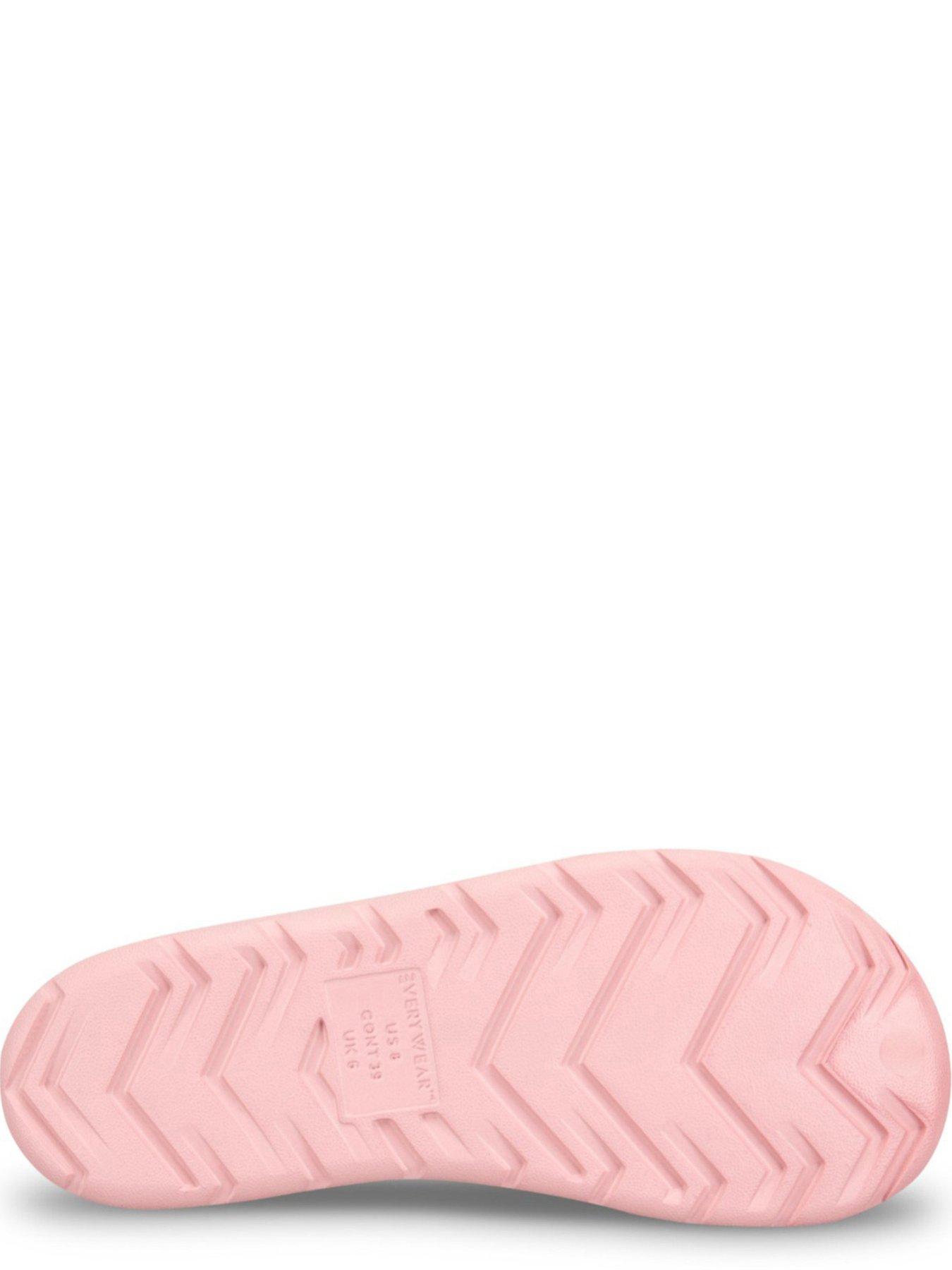  image of totes-solbounce-ladies-cross-slide-dusky-pink