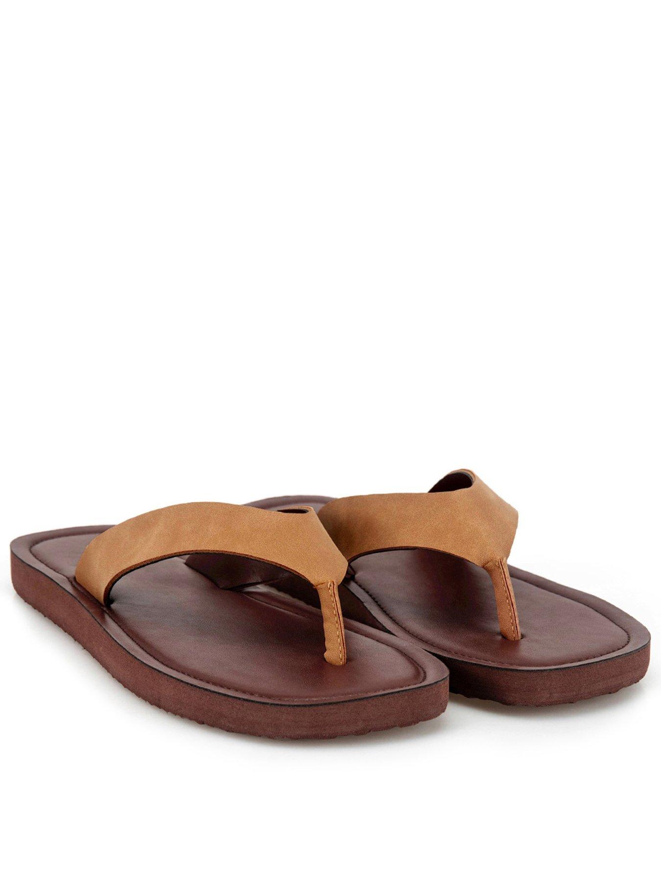 totes-ladies-square-toe-faux-suede-flip-flop-tan
