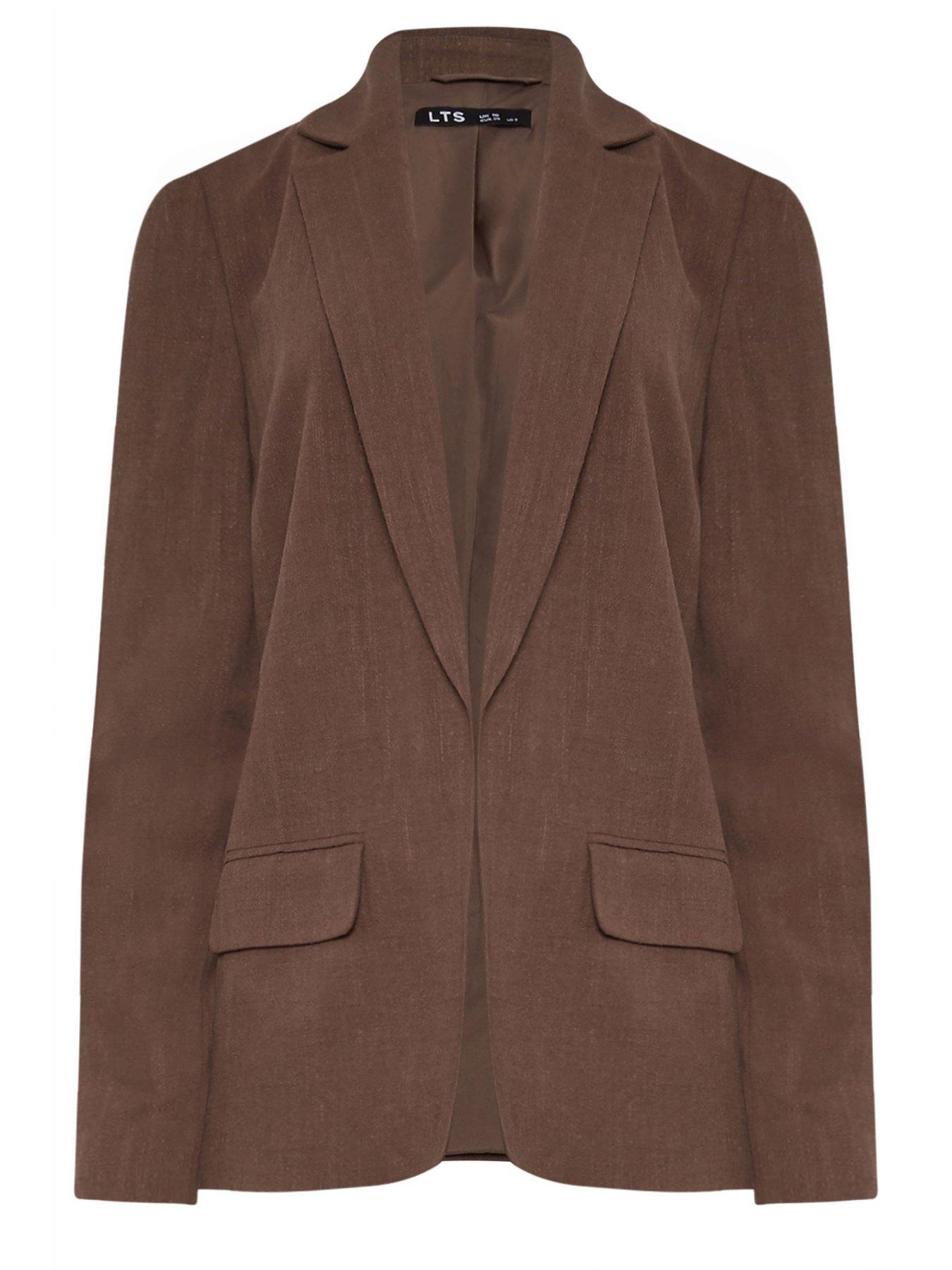 Image 5 of 5 of Long Tall Sally Tall Linen Blend Blazer