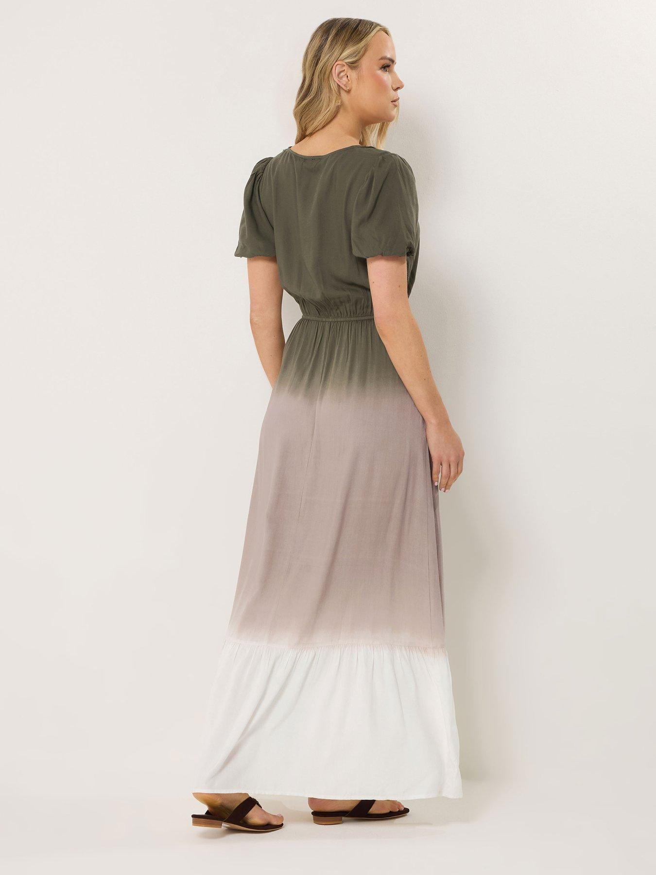 Image 2 of 5 of Long Tall Sally Ombre Maxi Dress - Brown