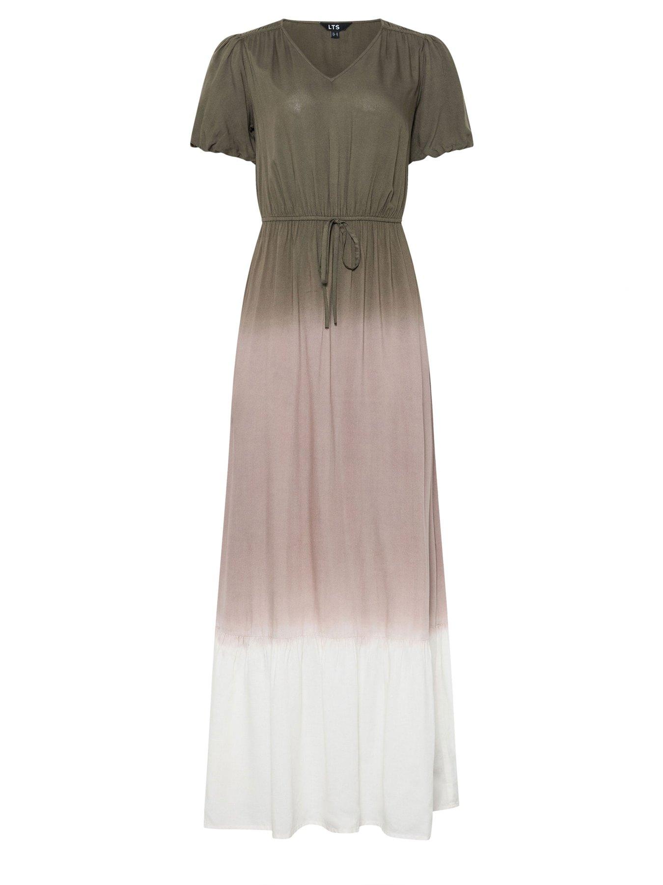 Image 5 of 5 of Long Tall Sally Ombre Maxi Dress - Brown