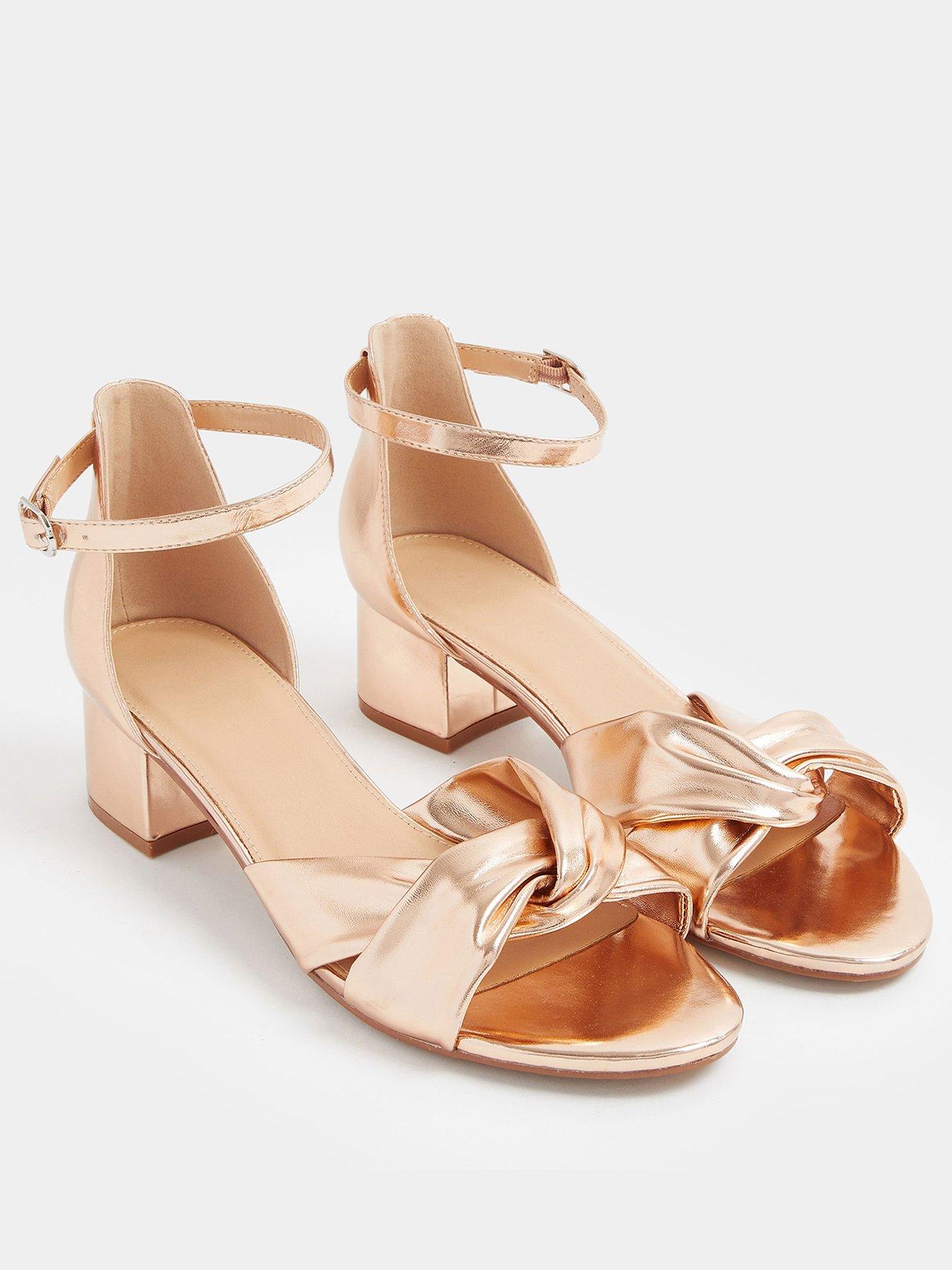 stillFront image of yours-extra-wide-fit-low-twist-block-heel
