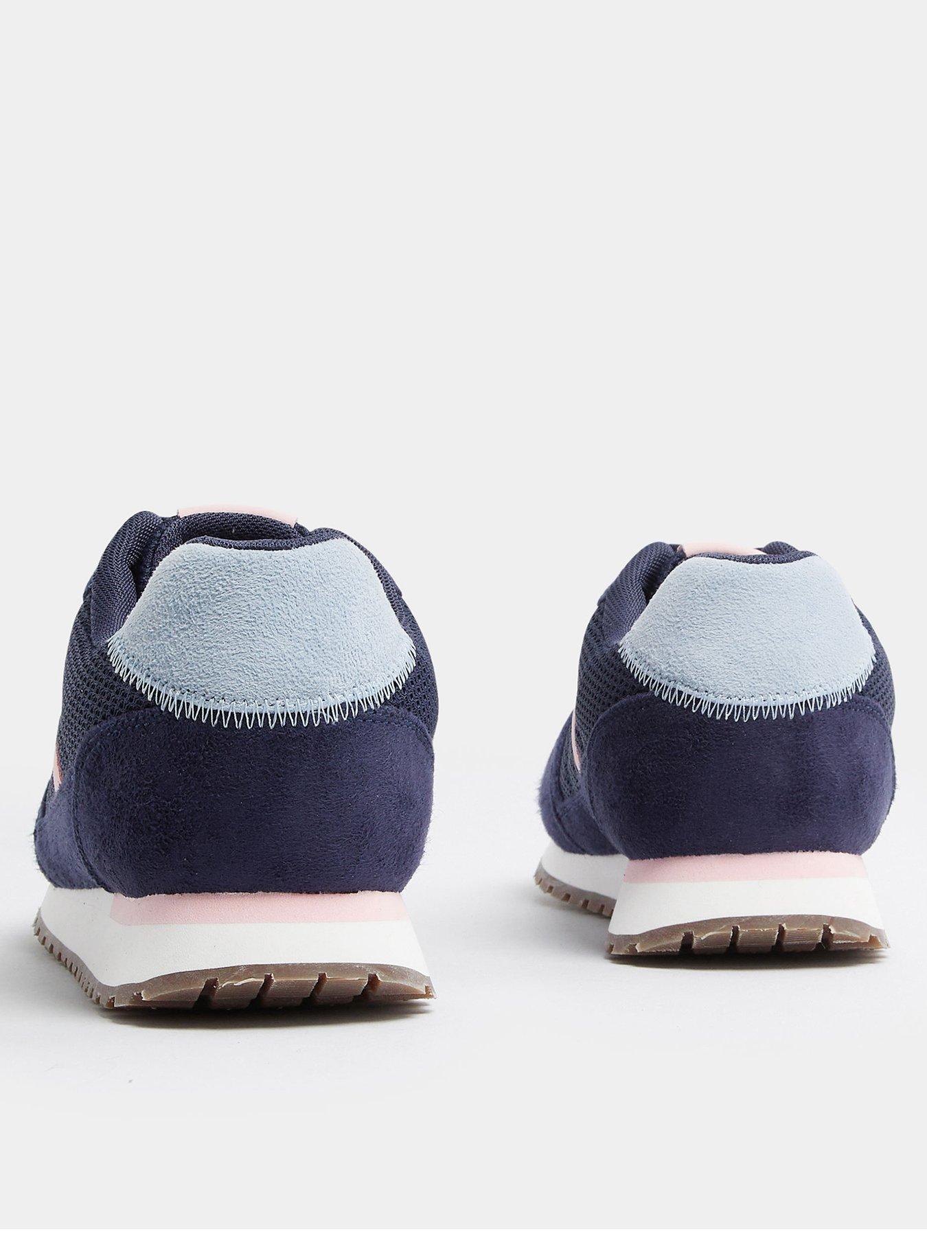  image of yours-extra-wide-fit-eva-colour-block-trainer-blue