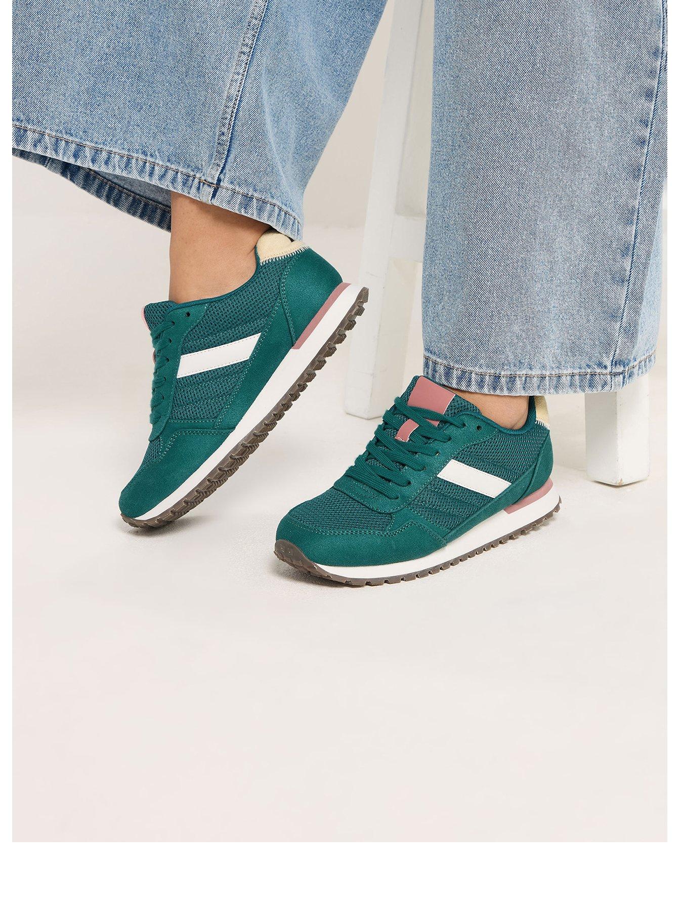Yours Extra Wide Fit Eva Colourblock Trainer