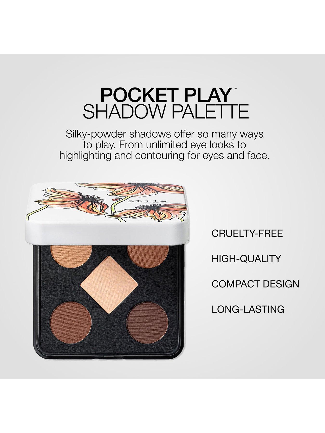 Image 4 of 7 of STILA Pocket Play Shadow Palette - Desert Blooms