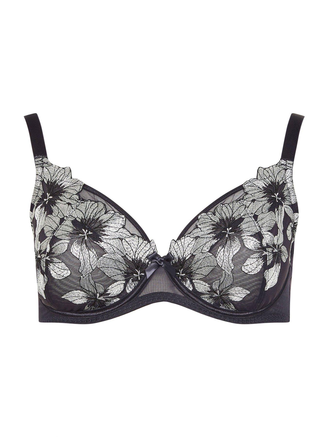  image of yours-curve-embroidered-non-padded-bra-purple