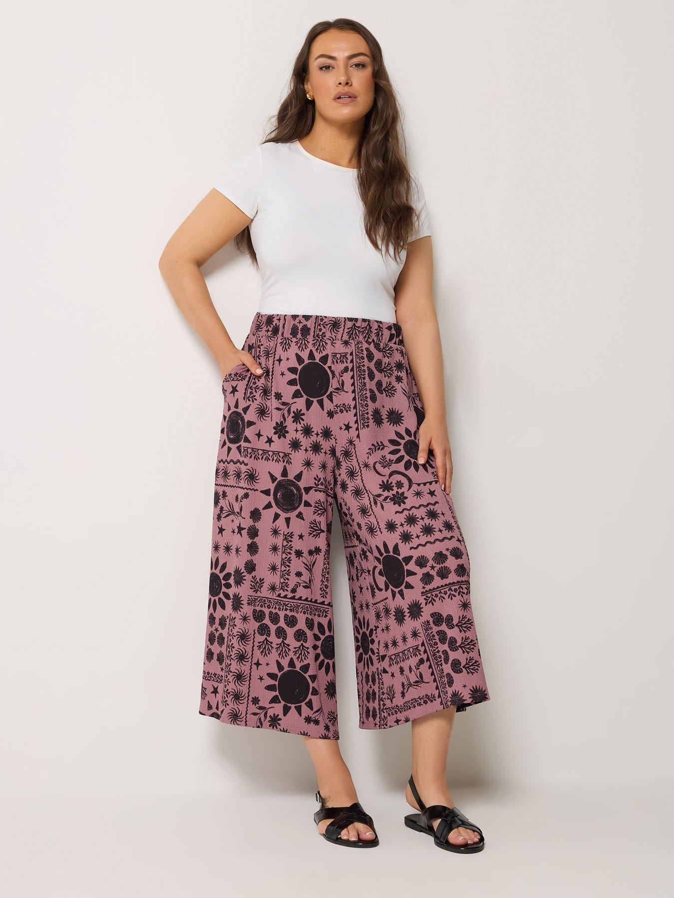  image of yours-curve-jersey-midaxi-culotte
