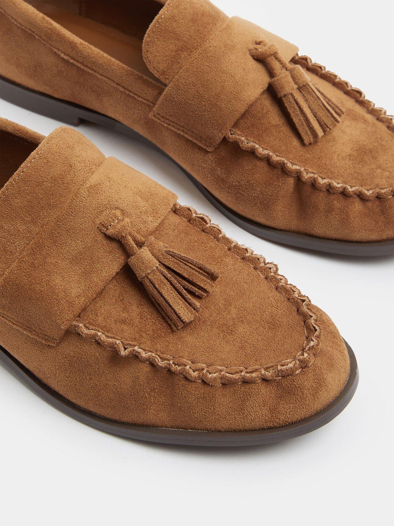 Image 4 of 4 of Yours Tassel Loafers - Brown