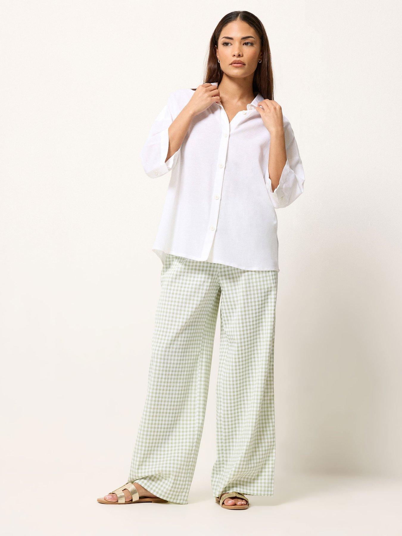  image of pixiegirl-petite-short-sleeve-shirt-white