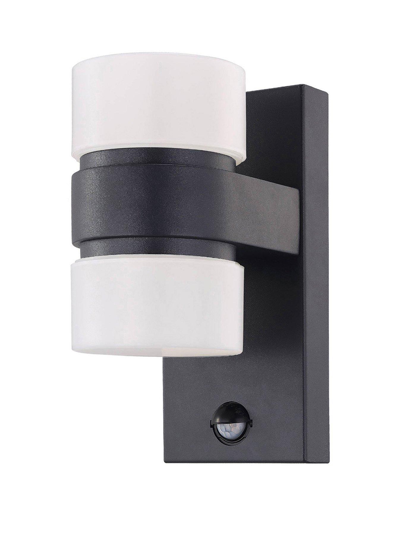 Image 2 of 5 of Eglo Atollari 2-Light Modern Exterior Wall Light With Sensor