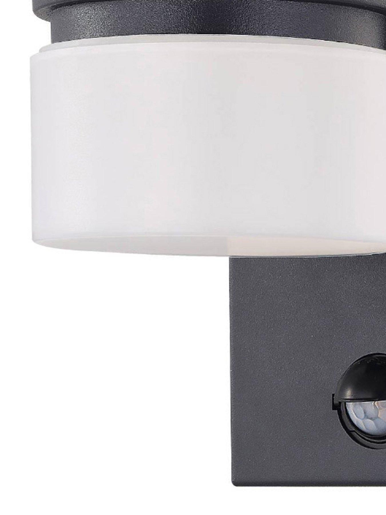 Image 3 of 5 of Eglo Atollari 2-Light Modern Exterior Wall Light With Sensor