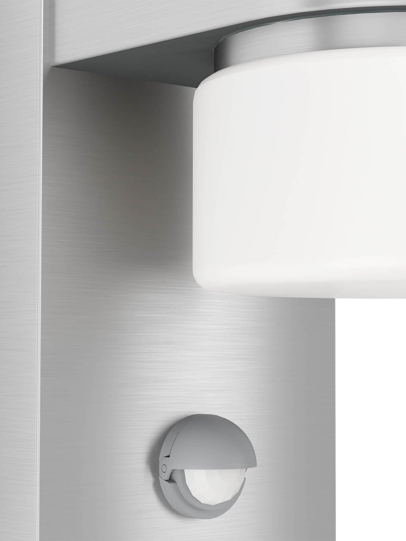 Image 3 of 5 of Eglo Atollari LED 2-Light Silver Exterior Wall Light