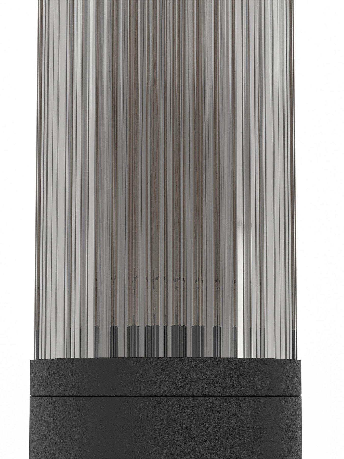 Image 3 of 4 of Eglo Salle Sleek Outdoor Wall Light Black