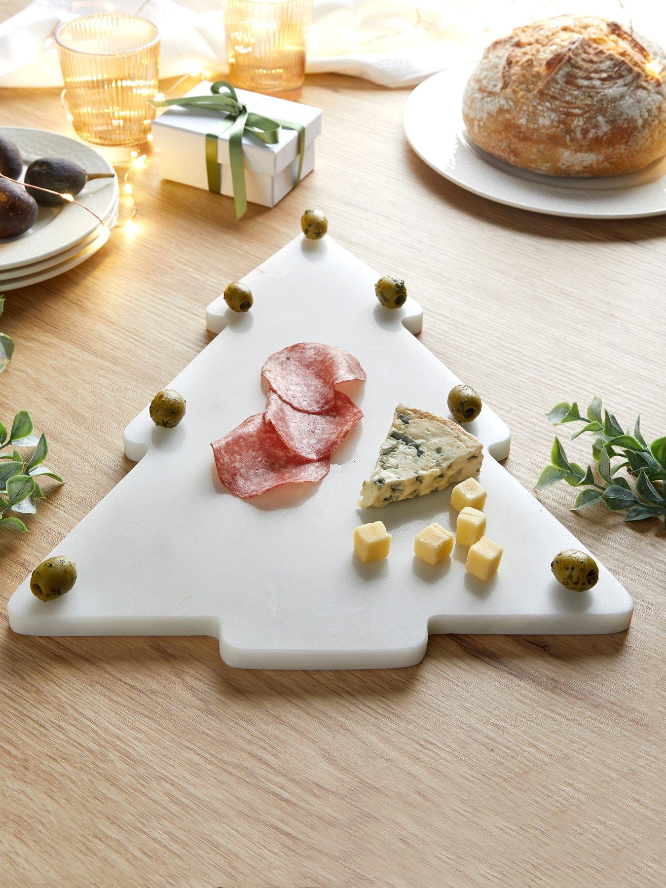 Image 1 of 5 of The Very Collection Christmas Tree Shaped Marble Board