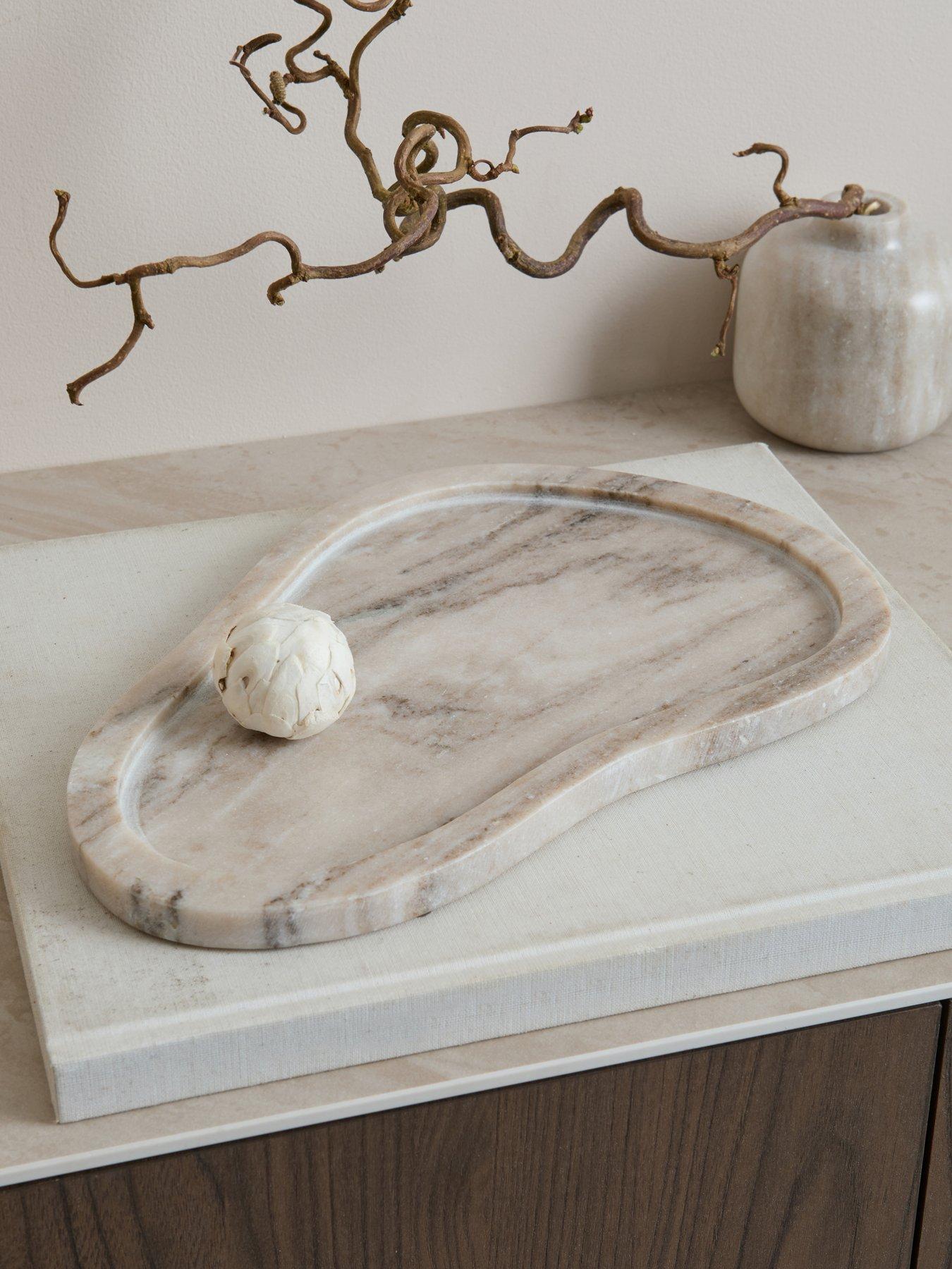 Image 1 of 7 of Michelle Keegan Home Marble Organic Tray