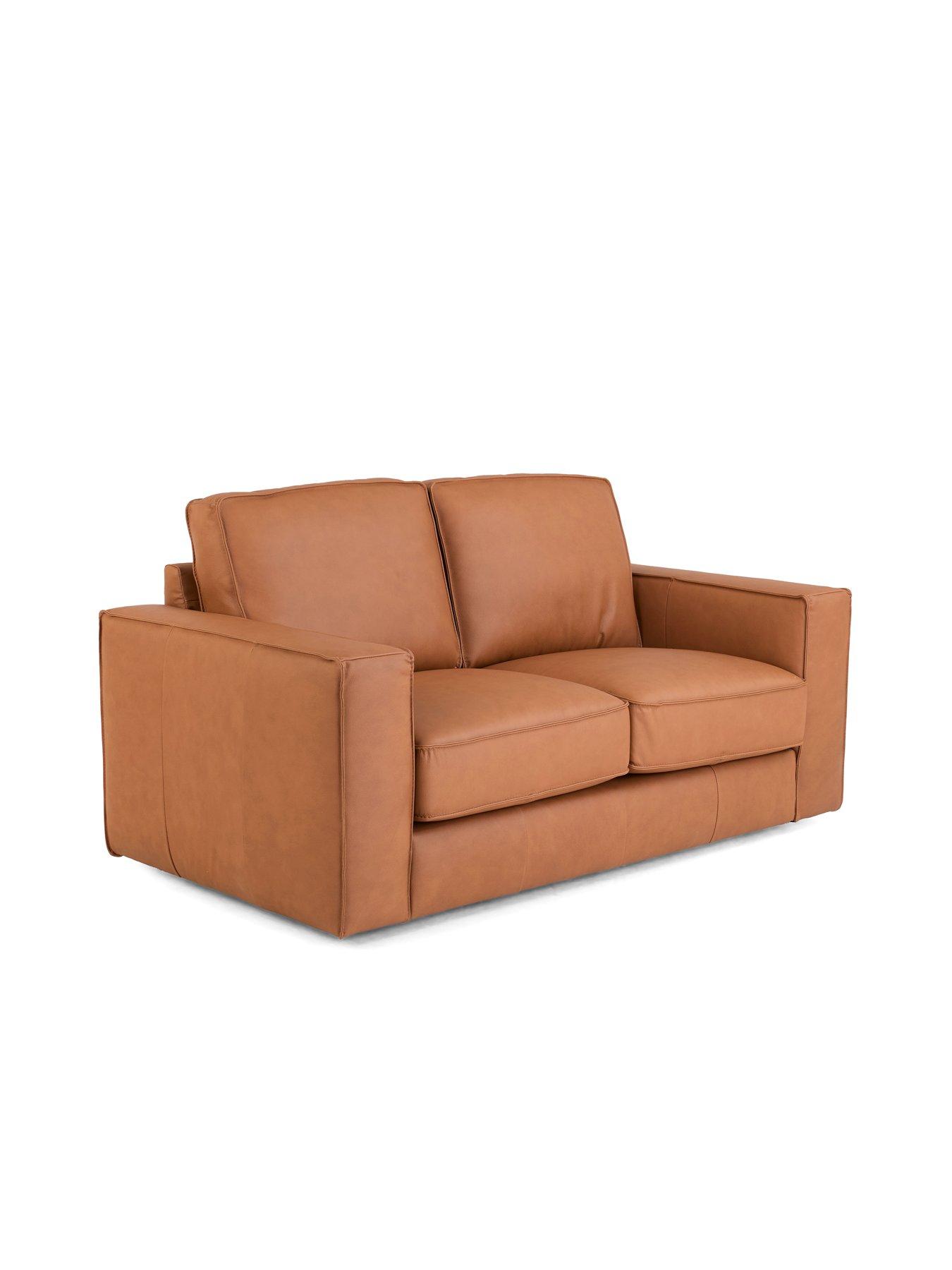  image of the-very-collection-atalia-2-seater-leather-sofa-fscreg-certified